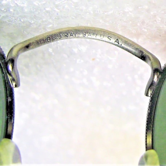 Ray-BanVintage Bausch & Lomb Antique Collection Pewter W1287 NEWinCaseSunglasses - Picture 3 of 4
